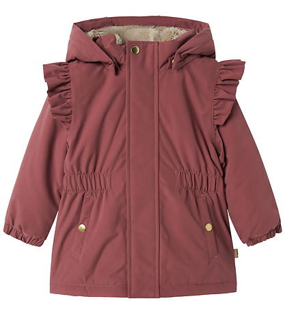 Name it Vinterjakke - NmfSnow05 - Rose Brown