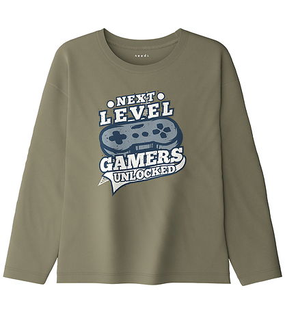 Name It Bluse - NkmVictor - 2-pak - Mermaid/Insignia Blue/ Eat G