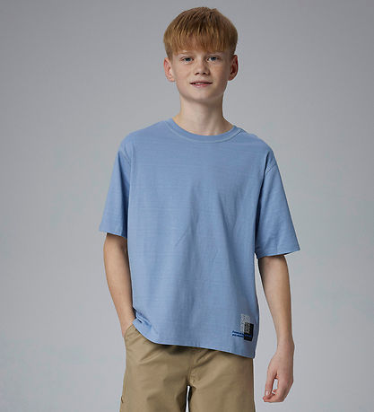 Name It T-Shirt - NkmOakley - Rain Washed