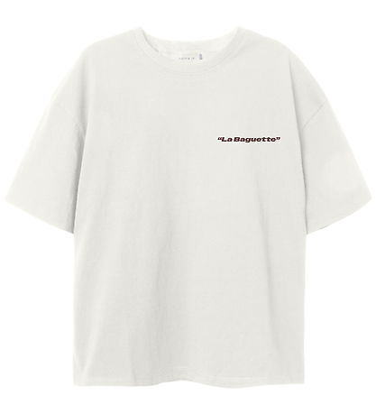 Name It T-Shirt - NkfOrid - Cloud Dancer