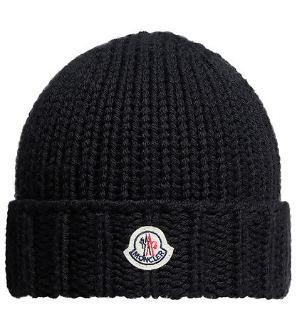 Moncler Hue - Uld - Strik - Sort