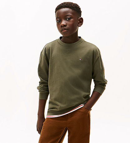 Tommy Hilfiger Bluse - Pewter GreenGREEN