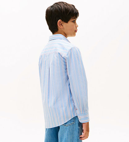 Tommy Hilfiger Skjorte - Cloudy BlueBLUE