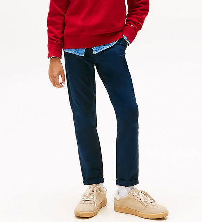 Tommy Hilfiger Bukser - Dark Night NavyBLUE