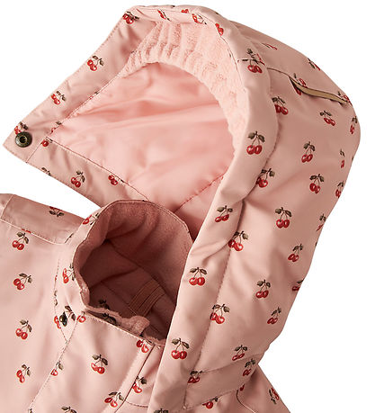 Lil Atelier Vinterjakke - NmfLasnow10 - Misty Rose/Cherry