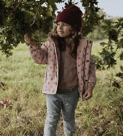 Lil Atelier Vinterjakke - NmfLasnow10 - Misty Rose/Cherry