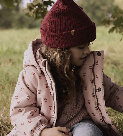 Lil Atelier Vinterjakke - NmfLasnow10 - Misty Rose/Cherry
