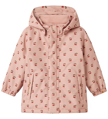Lil Atelier Vinterjakke - NmfLasnow10 - Misty Rose/Cherry