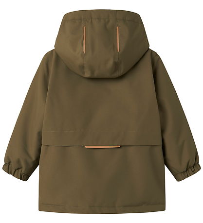 Lil Atelier Vinterjakke - NmmLasnow10 - Solid - Sea Turtle