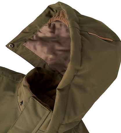 Lil Atelier Vinterjakke - NmmLasnow10 - Solid - Sea Turtle