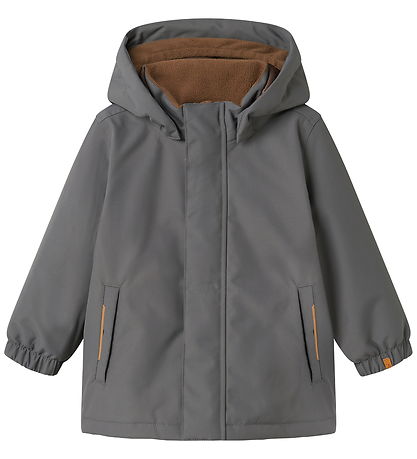 Lil Atelier Vinterjakke - NmmLasnow10 - Solid - Poppy Seed