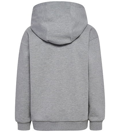 Hummel Hættetrøje - HmlJR - Grey Melange