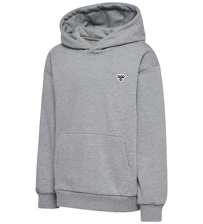 Hummel Hættetrøje - HmlJR - Grey Melange