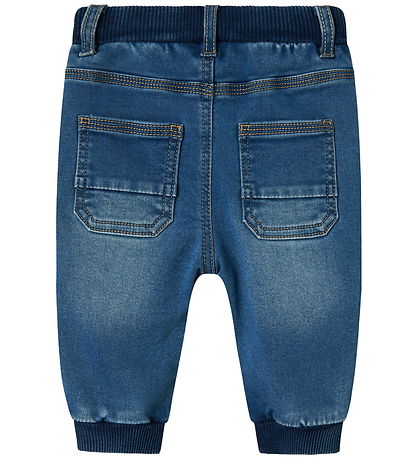 Name It Jeans - Baggy - Fleece - NbmBen - Medium Blue Denim