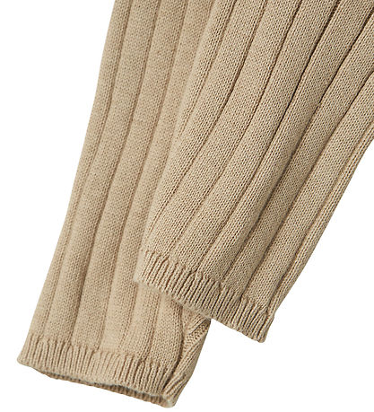 Name It Leggings - Strik - Rib - NbnOmun - Island Fossil