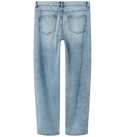 LMTD Jeans - NlnBex - Balloon - Medium Blue Denim/Washed