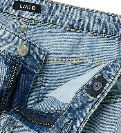 LMTD Jeans - NlnBex - Balloon - Medium Blue Denim/Washed