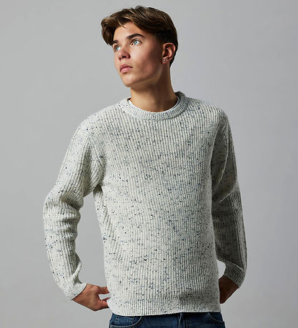 LMTD Bluse - Strik - NlmNaston - Oatmeal