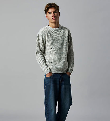 LMTD Bluse - Strik - NlmNaston - Oatmeal