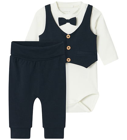 Name It Body l/æ - NbmAdam - Dark Sapphire/Solid Pant