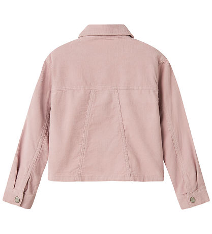 Name It Jakke - Fløjl - NkfMia - Burnished Lilac
