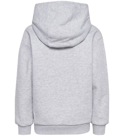 Hummel Hættetrøje - HmlJR - Headball - Light Grey Melange