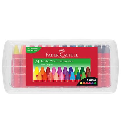 Faber-Castell Farvekridt - 24 stk - Multi