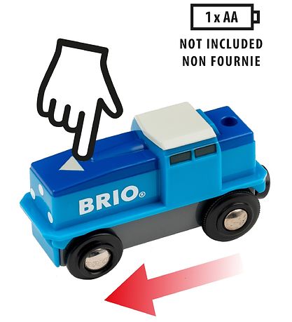 BRIO World Cargo Tog - Batteridrevet 33130