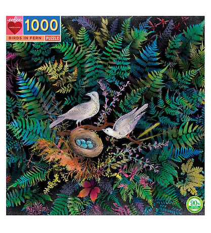Eeboo Puslespil - 1000 Brikker - Duer