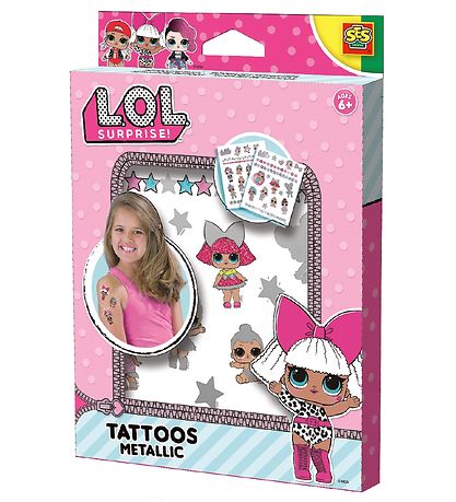 SES Creative Tatoveringer - L.O.L Surprise!