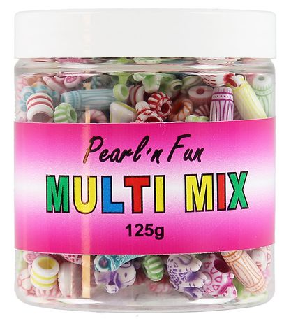 Pearl'n Fun Perler - 125 gram- Multifarvet