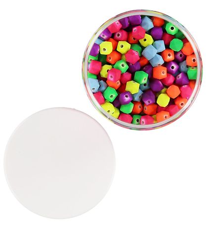 Pearl'n Fun Perler - Oktogram - 125 gram - Neon