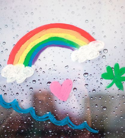 Ooly Farvekridt - Vandfarve - Rainy Dayz - 12 stk