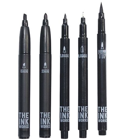 Ooly Tuscher - The Ink Workers - 5-pak - Sort
