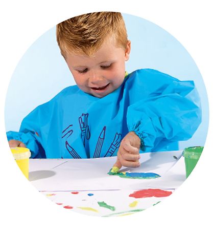 SES Creative Fingermaling - Min Frste St - 4 farver