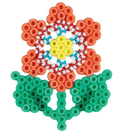 Hama Midi Perlesæt - Lille Blomst - 350 stk. - Multifarvet
