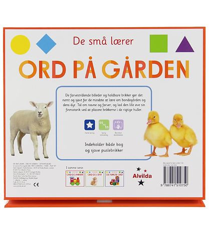 Alvilda Aktivitetsæske - De Små Lærer - Ord På Gården - Dansk