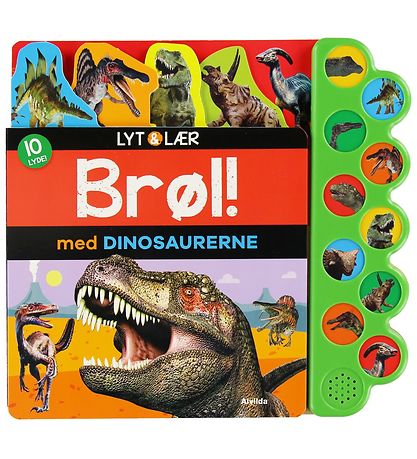 Alvilda Bog - Lyt og Lr - Brl Med Dinosaurerne - Dansk