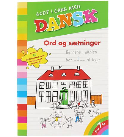 Forlaget Bolden Aktivitetsbog - Godt I Gang Med Dansk - Ord Og S