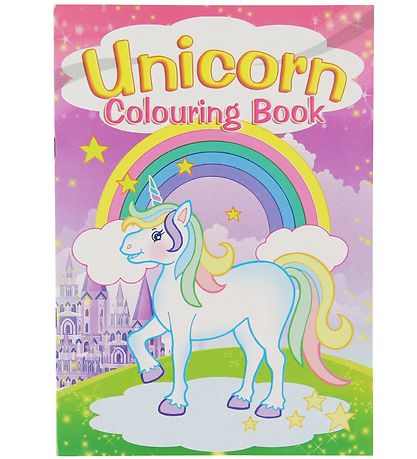 Malebog - Unicorn Colouring Book - 16 Sider