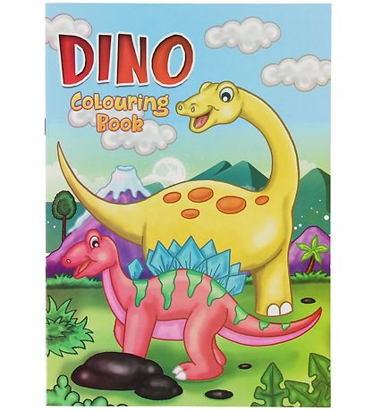 Malebog - Dino Colouring Book - 16 Sider