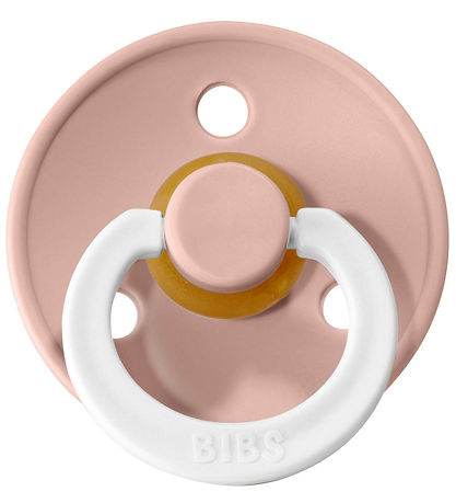 Bibs Colour Natsutter - Str. 2 - 2-pak - Rund - Blush/Vanilla