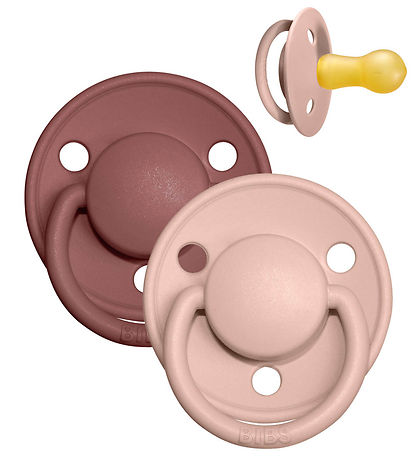 BIBS De Lux Sutter - Str. 2 - Rund - Woodchuck/Blush