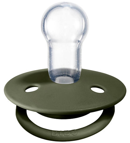 BIBS De Lux Sutter - 2-pak - Rund- Sage/Hunter Green