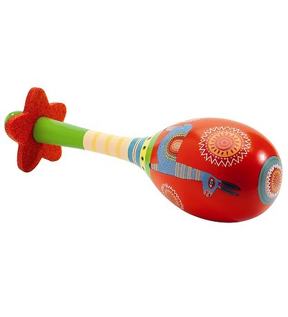 Djeco Maraca - 17 cm - Rd