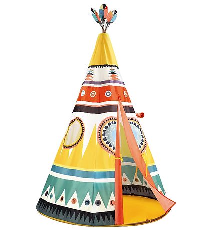 Djeco Tipi - 164x110 cm - Multifarvet