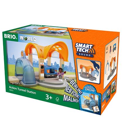 BRIO World Smart Tech Tunnel/Station m. Lyd 33973