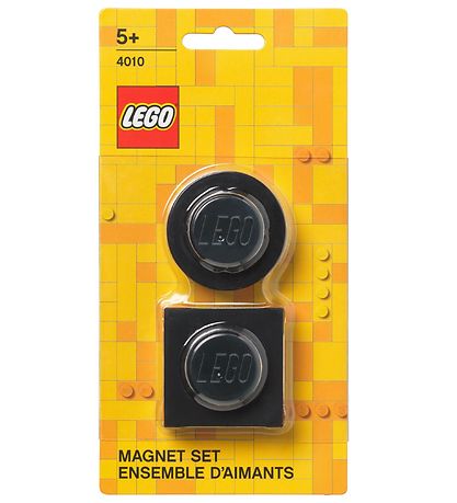 LEGO Storage Magneter - 2 stk - Sort