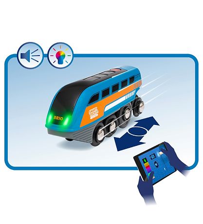 BRIO Lokomotiv - Startsæt - Smart Tech - 2 Dele 33971