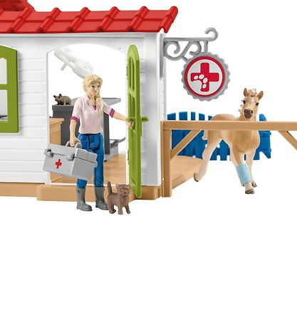 Schleich Farm World - 22,5 x 16,5 cm - Dyrlgeklinik 42502